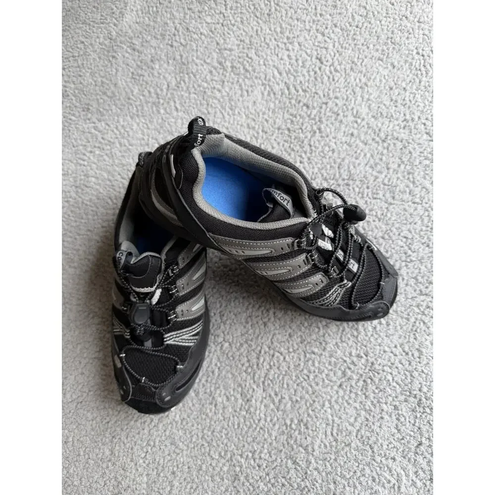 Dr. Comfort 9910 DRC Mesh/Leather Black Walking Sneaker Tennis Shoes Men's 11W